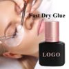 Private logo 0.5s 1s eyelash extensions tools glue fast drying lash adhesive factory wholesale usa - Image 3